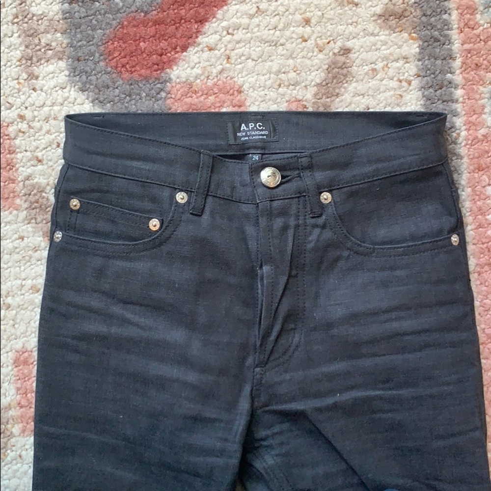 Unbelievable APC Raw Denim in Rare Black